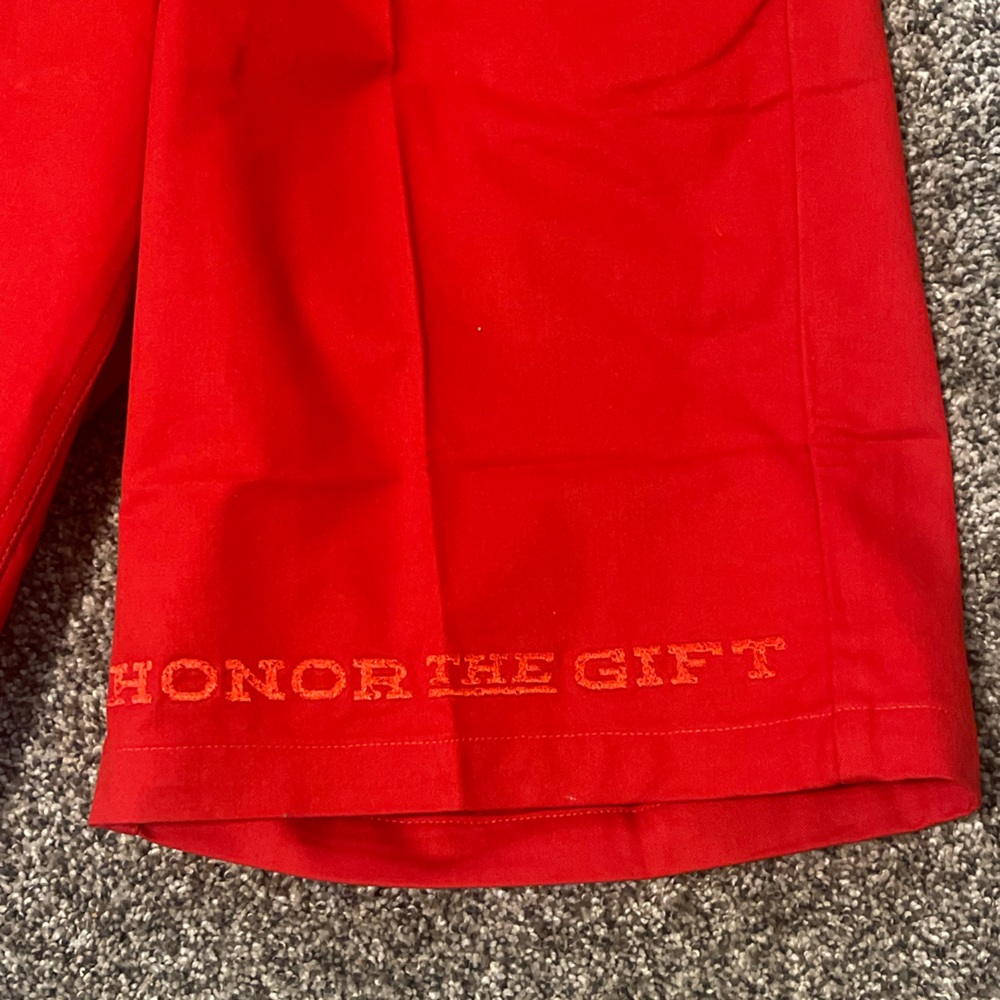 Honor the Gift Men's Orange Shop Shorts - Picture 2 of 6